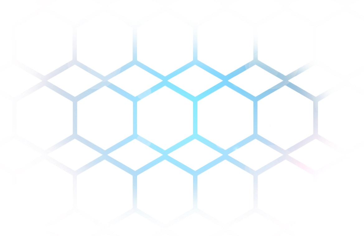 Founding Team - hexagons background